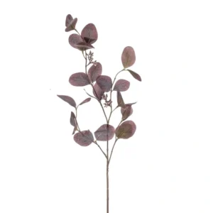 Mesterséges eukaliptusz ág 73 cm – purple