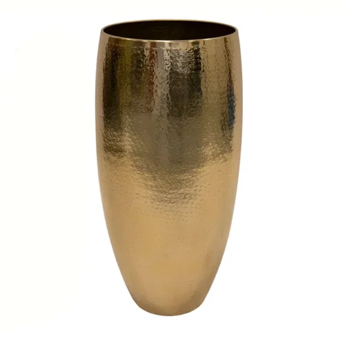 Magas kaspó Selena gold 70 és 90 cm magasságban