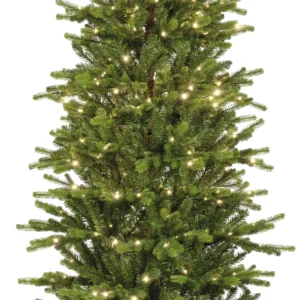 Greenland Slim LED-es műfenyő 210 cm – élethű zöld fenyőágak