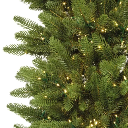 Slim műfenyő Arosa 210 cm 2050 LED fényekkel